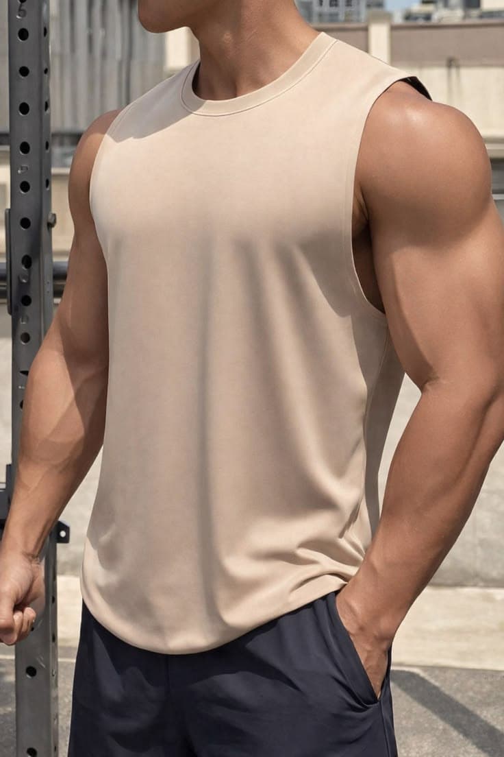Sleeveless Gym Tank Top